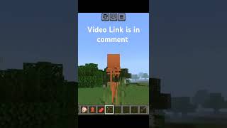 Mob morph Working 💯  minecraft shorts viral [upl. by Nilok971]