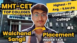 Walchand Sangli  COEP VJTI SPIT PICT ❌  MHTCET College Review  JEE Mains 2024 Updates [upl. by Akeimat]