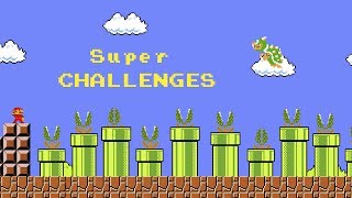 MARIOS BROS SUPER CHALLENGES PARODY [upl. by Won]