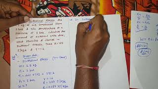 part2 example 2 of isothermal process constant temperature process engineeringthermodynamics [upl. by Ellicec]