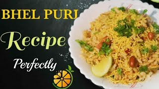 Bhel Puri Recipe😋 Famous Indian Street Food  bhel puri kaise banate hain ❤ [upl. by Armalla879]