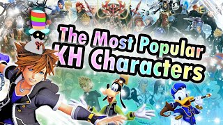 The Most Popular Kingdom Hearts Characters Your Votes [upl. by Enoed749]