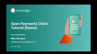 Open Payments Client Part 2  Demo  Tutorial [upl. by Gerrit170]