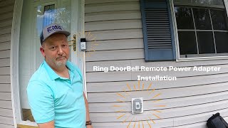 Ring Doorbell Power Adapter Installation smarthomegadgets [upl. by Melone]