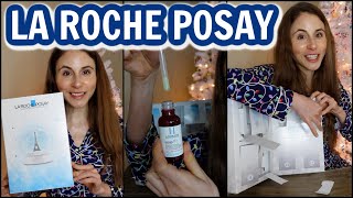 LA ROCHE POSAY SKIN CARE REVIEWS 🎄12 DAYS OF SKIN CARE DrDrayzday​ [upl. by Dianthe]