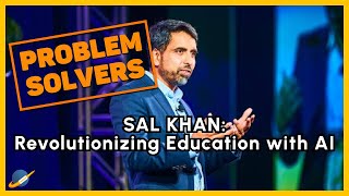 Sal Khan Revolutionizing Education with AI [upl. by Acimak]