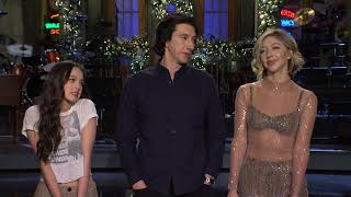 Teen Heartthrobs Adam Driver and Olivia Rodrigo Host SNL [upl. by Lebasi]