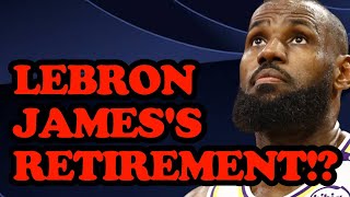 🚨😱LeBron James drops somber retirement take after making history in Lakers Win [upl. by Timmie706]