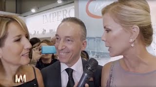 Impero Couture a Si SposaItalia 2017 [upl. by Ahsikin521]