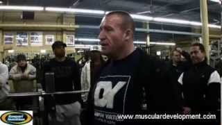 Dorian Yates Chest Exercises [upl. by Ylek]