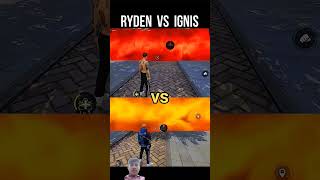 Ryden VS Ignis ability test after update freefire shorts ytshorts [upl. by Bernete925]