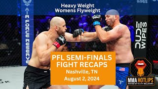 PFL SEMIFINAL HIGHLIGHTS FROM NASHVILE  2024 PFL PLAYOFFS [upl. by Aramat256]