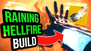 SUNBRACERS WARLOCK BUILD quotRAINING HELLFIREquot  Destiny 2 Season of the Lost [upl. by Hemingway]