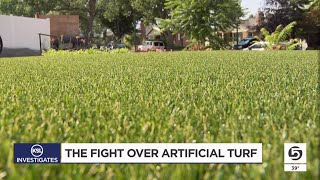 Green turf red tape A Salt Lake City man fights the city to keep his artificial turf [upl. by Azil130]