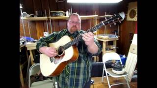 Tim Dishman Playing his New Clardy 1 [upl. by Rebe]