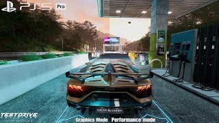 Test Drive Unlimited Solar Crown  Performance Mode amp Graphics Mode Patch 2 PS5 Pro [upl. by Devehcoy]