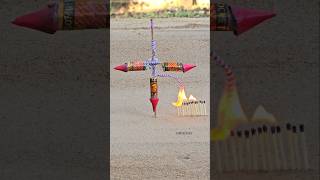 Matchstick Amazing Experiment 🔥💥 Diwali Creakers Testing shorts short [upl. by Epolenep]