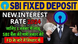 SBI FD Fixed Deposit Interest Rates [upl. by Trik]