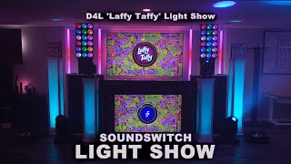 D4L Laffy Taffy Light Show with SoundSwitch  Custom DJ Light Programming [upl. by Almeda]