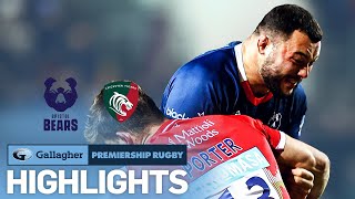 Bristol v Leicester  HIGHLIGHTS  Late Drama After Comeback  Gallagher Premiership 202223 [upl. by Ylla]