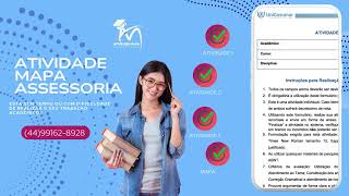 O objetivo da Atividade MAPA é proporcionar a você alunoa dos cursos de Administração e Processo [upl. by Stoddart563]