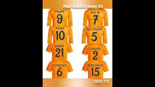 Real Madrid away kit [upl. by Eirrek]