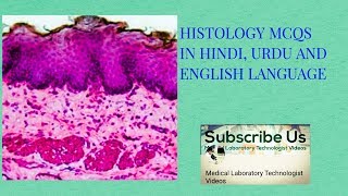 Histology Mcqs in english hindi and urdu [upl. by Niuqaoj729]