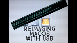 Reimage MacOS with USB [upl. by Thebazile]