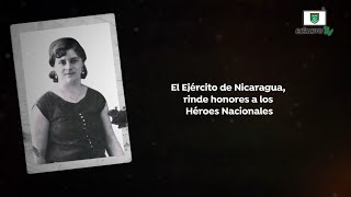 111 aniversario del natalicio de la Heroína Nacional Blanca Stella Aráuz Pineda [upl. by Trueman426]