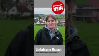 Wieso bin ich gegen die Umfahrung Uznach Statement 3 [upl. by Jairia]