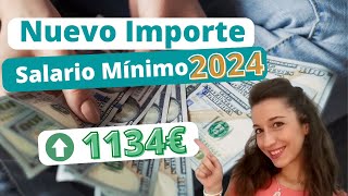 SMI 2024 Subida del salario mínimo interprofesional nuevo importe [upl. by Trenton]