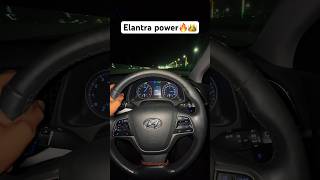 Hyundai elantra top speed🔥👑 [upl. by Inram]