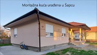 Montažna kuća urađena u Šapcu [upl. by Nefen273]