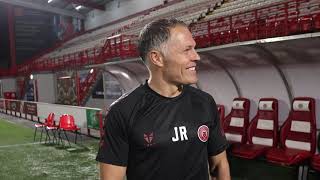 📺 REACTION  John Rankin following our 40 win over Dundee Utd B [upl. by Bolanger]