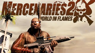 Mercenaries 2 World in Flames  All Weapons Showcase [upl. by Adnyl]