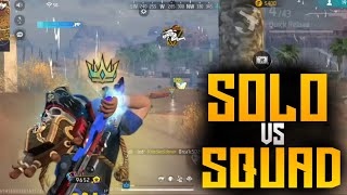 solo vs squad  solo 16 kilks booyah  grinding to be the best 🗿❤️ [upl. by Sax]