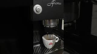 Coffee machine Saeco Aroma black espresso maker [upl. by Atnas]