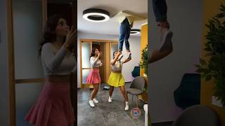 Fall through the ceiling prank 💥 prank fun funny funnyshorts home [upl. by Busey]