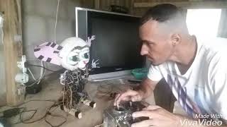 Robo animatronic test Brasil [upl. by Renferd]