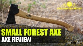 Gransfors Bruks Small Forest Axe Bushcraft Survival Axe  OsoGrandeKnives [upl. by Olivero]