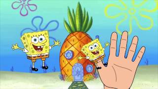 SpongeBob SquarePants Finger Family Song For Kids and Children [upl. by Alekat]