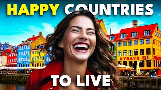 10 Safest and Happiest Countries in the World 2024 [upl. by Brier]