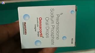 Omnacortil Drops  Prednisolone Sodium Phosphate Oral Drops Uses  Omnacortil Drops Uses Dosage [upl. by Ladnek969]