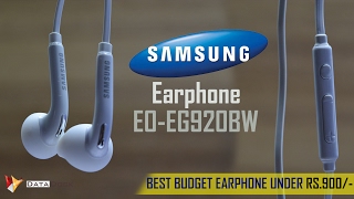 Best Budget Samsung Earphone  Model No EOEG920BW  Data Dock [upl. by Ekez]