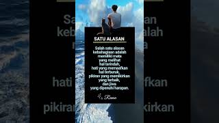 Satu alasanquotes katakatabijak motivasidiri shorts [upl. by Hartzell]