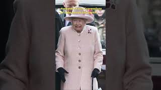 Awkward Face Expressions of Late Queen Elizabethll queenelizabeth royalfamily britishroyalfamily [upl. by Sjoberg]