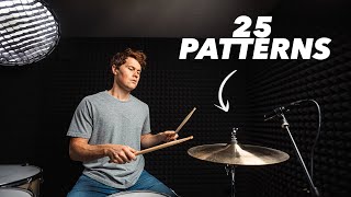 25 MustKnow HiHat Patterns [upl. by Ramar711]