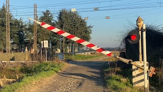 Passaggio a livello  Level crossing  VignaleNovara [upl. by Nalat]