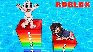 ¡RESPONDE O MUERE 😱😭 MOMENTOS DIVERTIDOS BEBE NOOB vs BEBE NOOBSI en Roblox [upl. by Gerek]