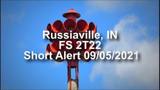 Russiaville IN FS 2T22 Short Alert [upl. by Nazler]